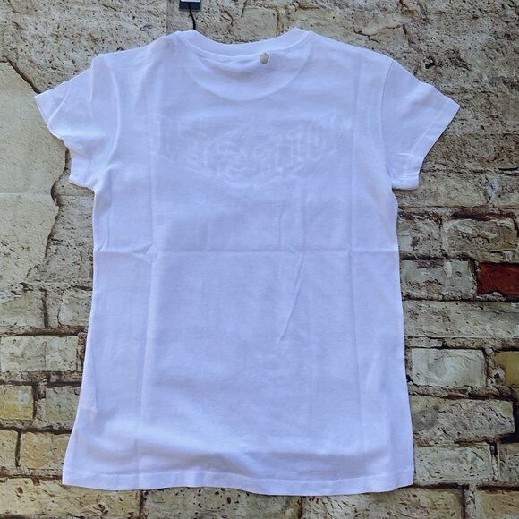 $58 Diesel Women’s T-Sully Ai New Print T-Shirt Short Sleeves In White Size M - Picture 3 of 7